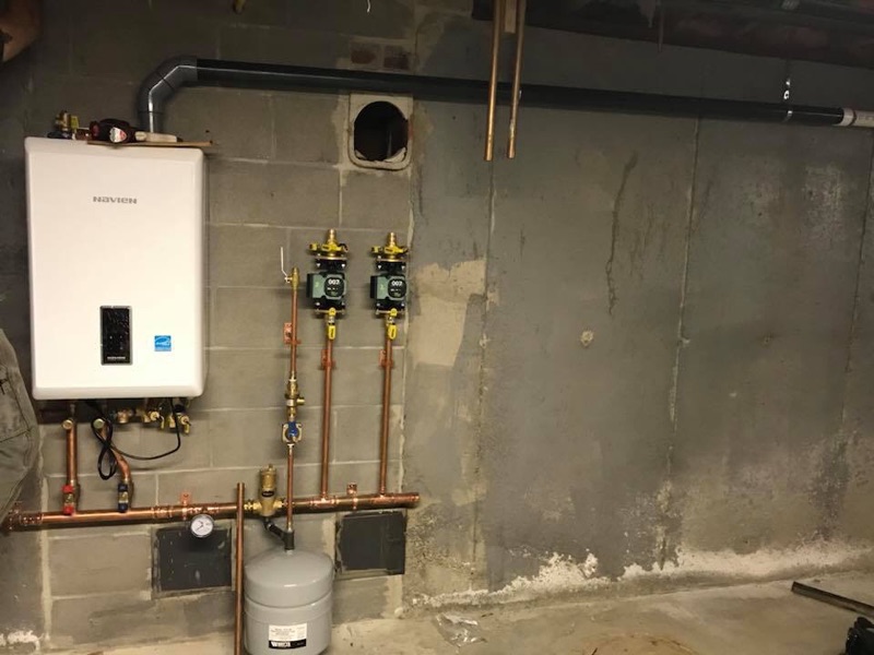 Navien NCB240 Installation Savvas Plumbing and Heating